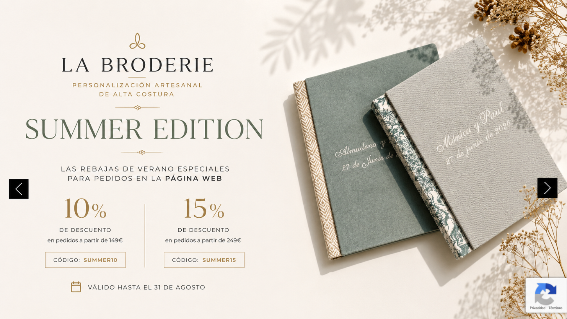 rebajas la broderie