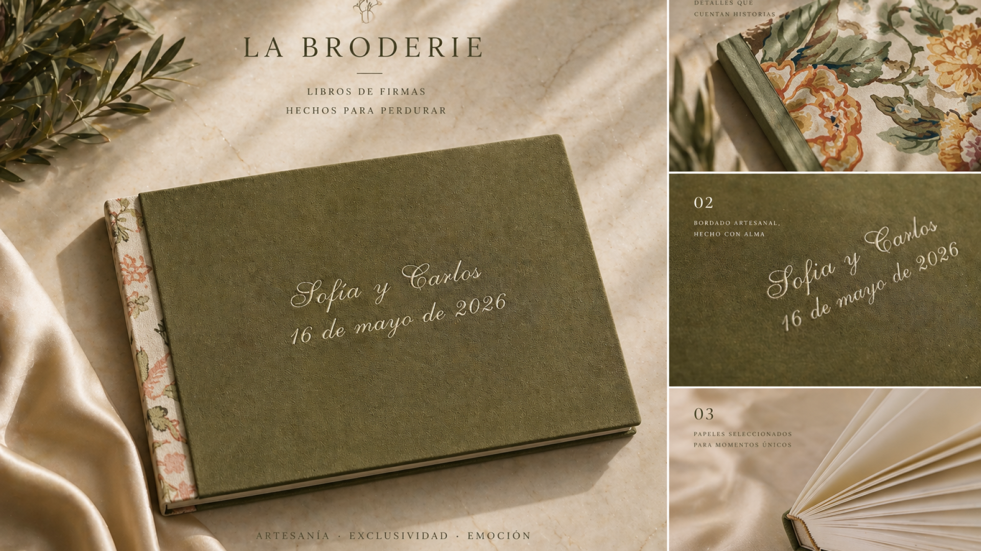 LIBROS DE FIRMAS PERSONALIZADOS