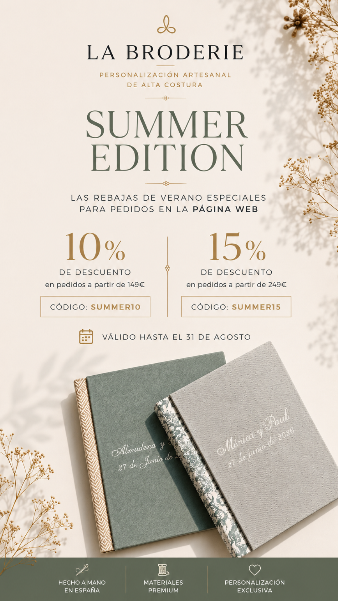 SUMMER EDITION REBAJAS LA BRODERIE 