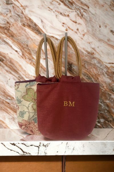 bolsos personalizados con telas y bordados