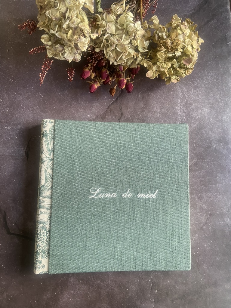 álbum de fotos personalizado hecho a mano