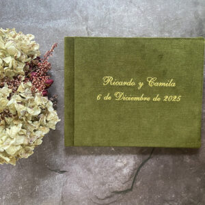 libro de firmas de testigos de boda