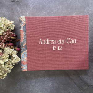 albumes personalizados con telas