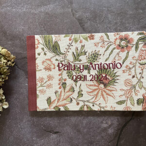 libro de firmas de testigos de boda