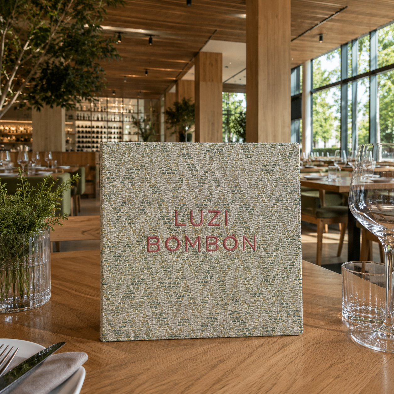 CARTA DE RESTAURANTE PERSONALIZADA CON