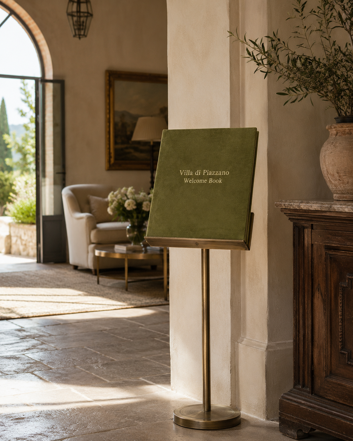 welcome book personalizado